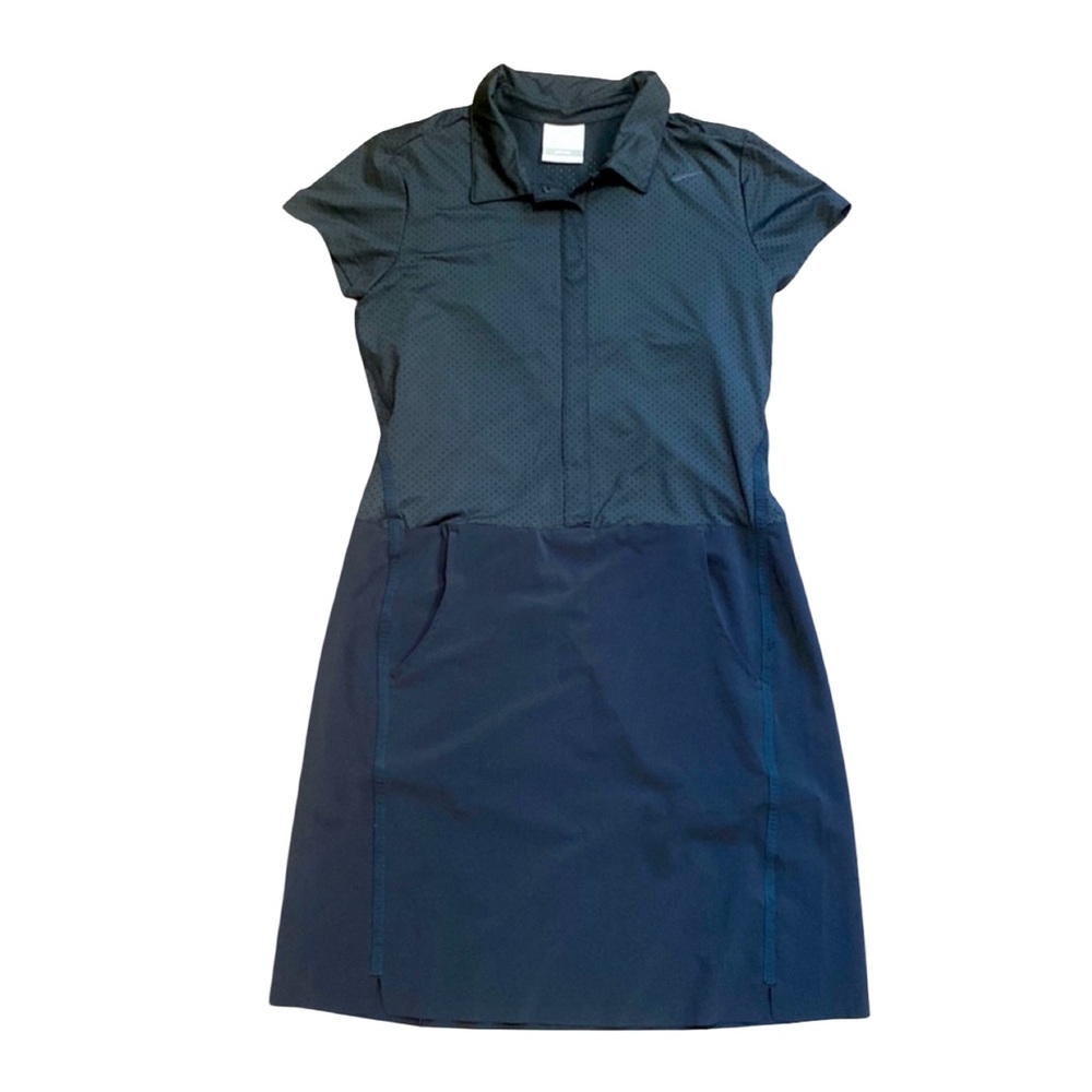 Nike Women's Mini Dress in Black and Navy